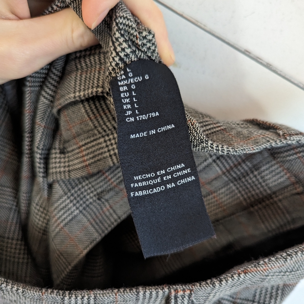 Forever 21 X Disney Plaid Faux Wrap Pleated Mini Skirt - Picture 8 of 9